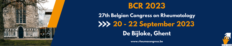 Banner Belgian Congress on Rheumatology